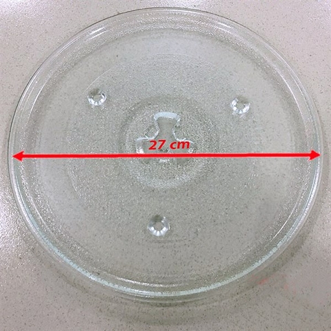 Đĩa Lò Vi Sóng Loại Có Mấu ĐK 27.0 cm