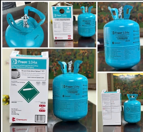 Gas R134 Chemours TQ 13.6Kg
