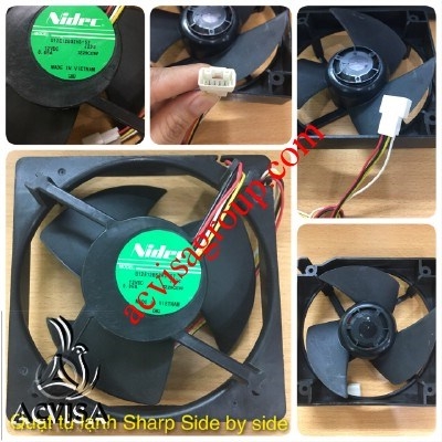 Quạt Tủ Sharp Side By Side (Hàng Hãng)