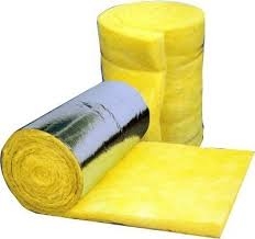 Bông thủy tinh T32 có bạc (18m2/cuộn) 20.000x1500x50-18kg/m3