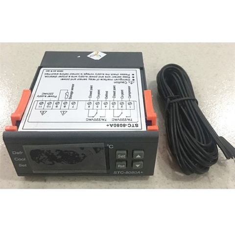 Bộ điều khiển nhiệt đô kho lạnh STC-8080A