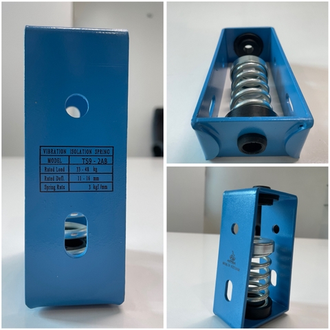 Lò xo giảm chấn rung động Model: T59-2AB (33 - 48Kg)