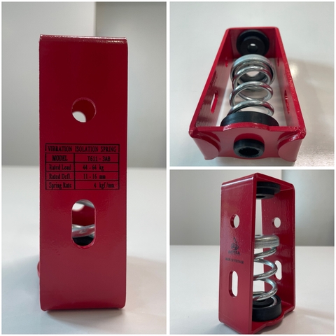 Lò xo giảm chấn rung động Model: T611-3AB (44 - 64Kg)