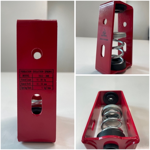 Lò xo giảm chấn rung động Model: T612-3AB (55 - 80Kg)