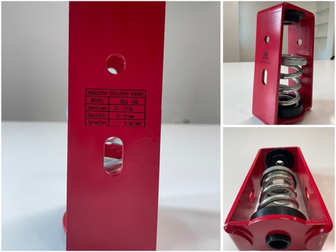 Lò xo giảm chấn rung động Model: T816-5AB (126 - 171Kg)