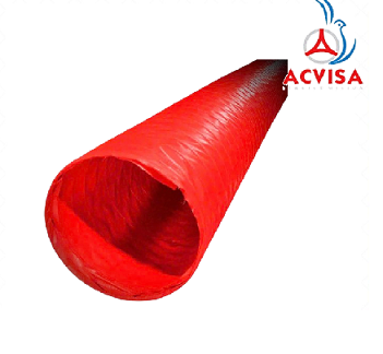 Ống gió mềm vải bạt Tarpaulin chống cháy ACD Ø100 C3