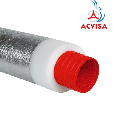 Ống gió mềm vải bạt Tarpaulin chống cháy ACD Ø500 C3-B