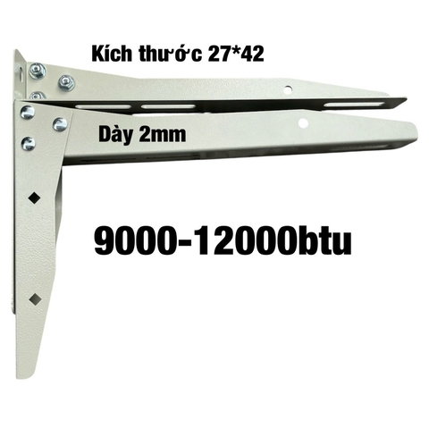 Giá đỡ dàn nóng điều hòa loại treo tường 9 - 12k