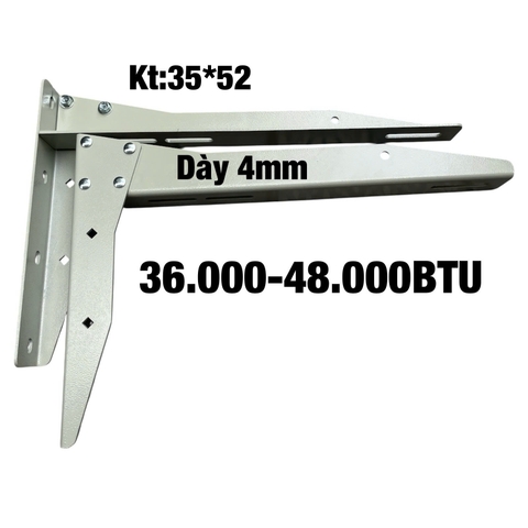 Giá đỡ dàn nóng điều hòa loại treo tường 36 - 48k