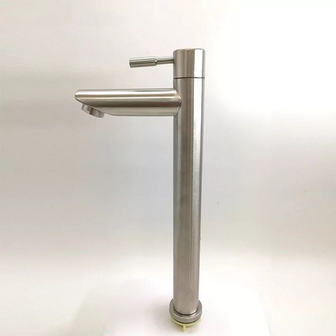 Vòi lạnh dương bàn chậu rửa mặt lavabo VL06 tặng dây cấp nước inox - Hàng GIORMANI bảo hành 12 tháng