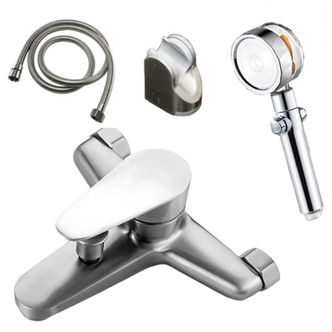 Bộ củ sen tắm GIORMANI nóng lạnh hợp kim đồng cao cấp kiểu mới kết hợp bát sen tăng áp cánh quạt SNL910-VHS13