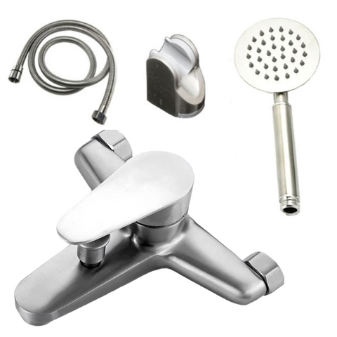 Củ sen tắm GIORMANI nóng lạnh inox 304 đúc nguyên khối cao cấp kết hợp bát sen tròn inox SNL910-VHS09