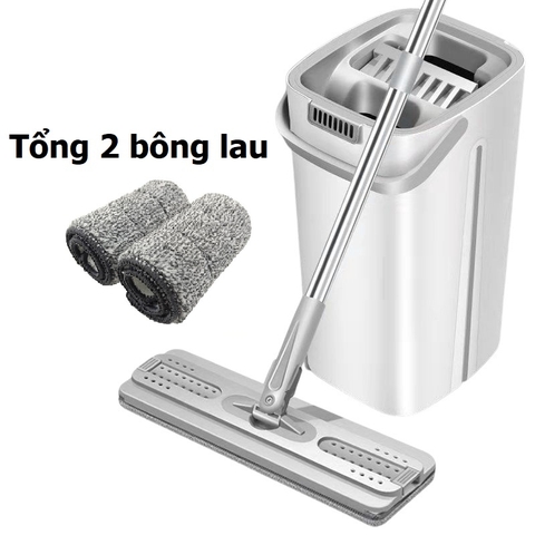 Cây lau nhà tự vắt thông minh kèm 2 miếng bông lau GIORMANI CL01