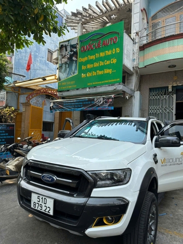 Lót sàn 8D 360 xe Ford Ranger