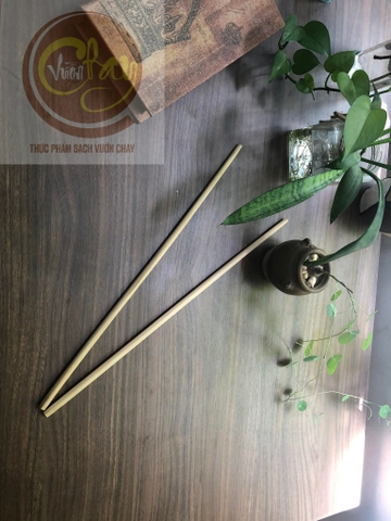 Set 10 đôi đũa ăn bằng tre già (kiểu Nhật)