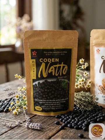 Natto Coden đậu tương đen, viên 100g
