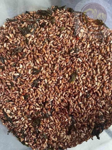 Cốm gạo lứt rong biển 250g rang tay