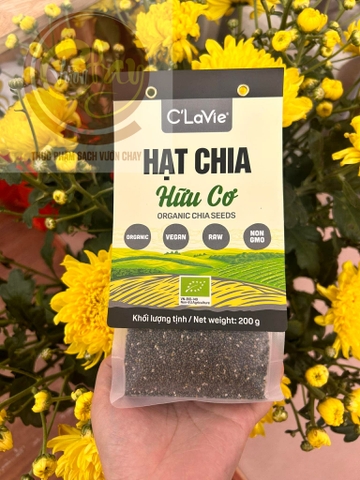 Hạt chia hữu cơ C'lavie 200g