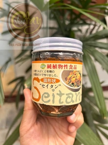 Seitan ngâm tamari Nhật ăn trực tiếp- thịt dành cho người ăn chay (hộp TT)