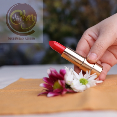 Son thảo mộc màu đỏ tươi không chì