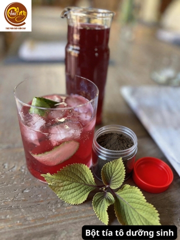 Bột tía tô dưỡng sinh