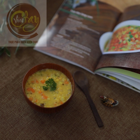 Đậu lăng đỏ cam san hô hữu cơ Markal 500g