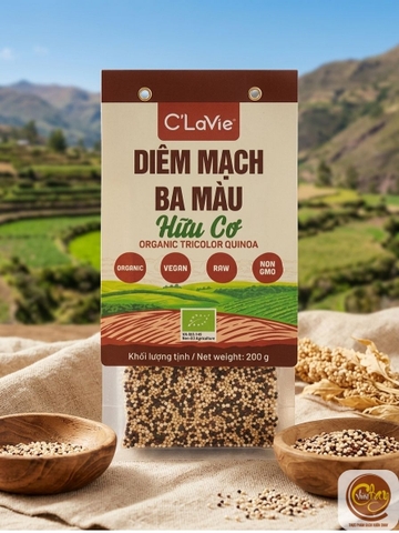 Diêm Mạch Ba Màu Hữu Cơ C’LaVie