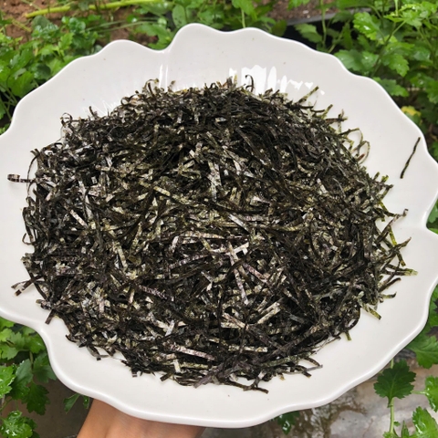 Rong nori cắt sợi (Kizami Nori) không dầu 150g