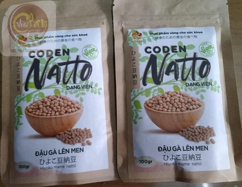 Natto Coden đậu gà, viên 100g