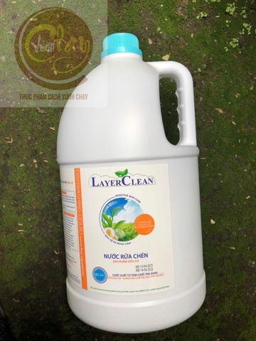 Nước rửa chén hữu cơ hương quế 5l (Thùng 4 can)