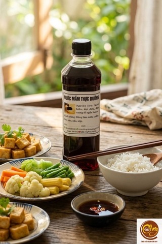 Cốt nước mắm chay thực dưỡng chai 500ml