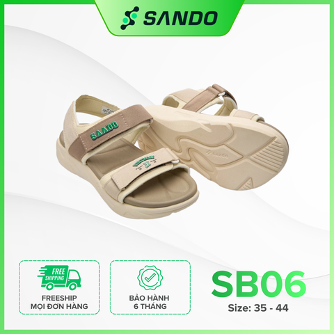 SB | Giày Dép Sandal Nam, Nữ Unisex Thể Thao Đi Học, Đi Chơi SB06