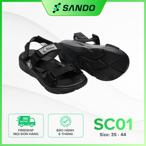 SC | Giày Dép Sandal Nam, Nữ Unisex Thể Thao Đi Học, Đi Chơi SC01