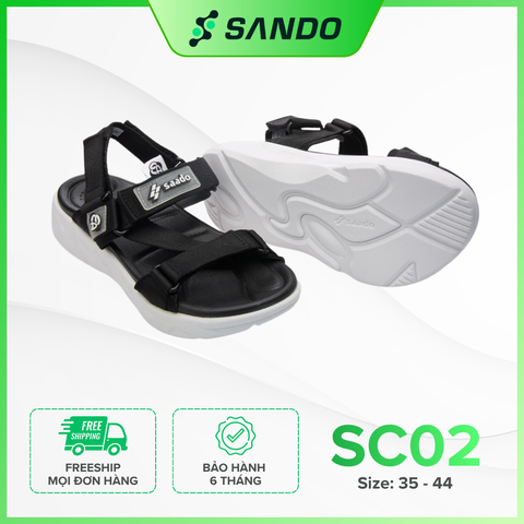 SC | Giày Dép Sandal Nam, Nữ Unisex Thể Thao Đi Học, Đi Chơi SC02