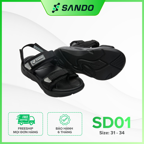 SD | Giày Dép Sandal Nam, Nữ Unisex Thể Thao Đi Học, Đi Chơi SD01
