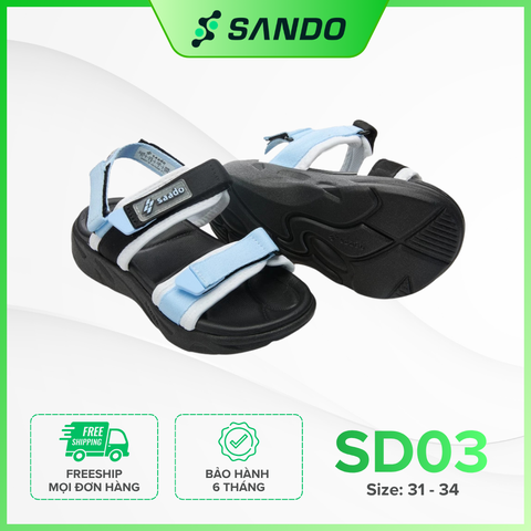 SD | Giày Dép Sandal Nam, Nữ Unisex Thể Thao Đi Học, Đi Chơi SD03
