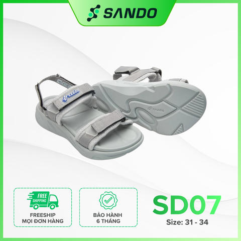SD | Giày Dép Sandal Nam, Nữ Unisex Thể Thao Đi Học, Đi Chơi SD07