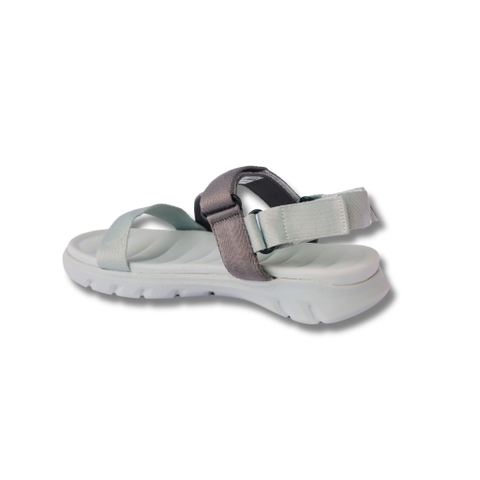 [HÀNG CHÍNH HÃNG] Giày dép sandal nam nữ BERICH Đế Thấp Xám Phối NNT09 - Đi học, đi chơi