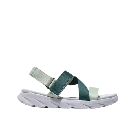 Giày Dép Sandal Nam Nữ F611 Xám Phối Xanh Lá - Đi Học, Đi Chơi [HÀNG CHÍNH HÃNG]