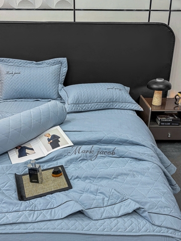 Bộ Chăn Ga Gối Mark Jacob Linen – Cotton Linen 3 Chiều Magnetic Cao Cấp