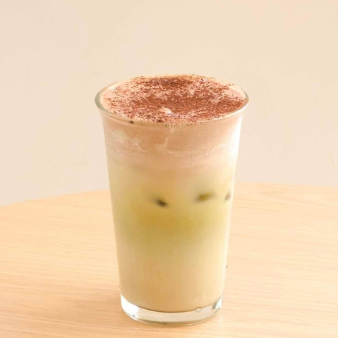 Sữa Yến Mạch Hạt Dẻ Cười & Choco Foam - Pistachio Oatmilk with Choco Foam
