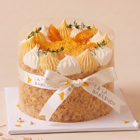 Bánh Sinh Nhật Trứng Muối 16cm - Salted Egg Birthday Cake 16cm