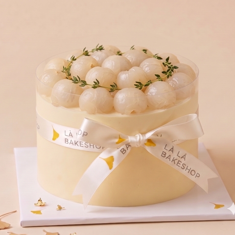 Bánh Sinh Nhật Nhãn Lài 16cm - Longan Jasmine Tea Birthday Cake 16cm