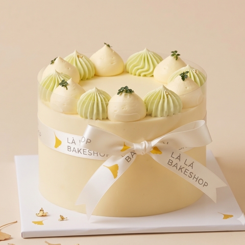 Bánh Sinh Nhật Xôi Dừa Lá Dứa 16cm - Pandan Coconut Sticky Rice Birthday Cake 16cm