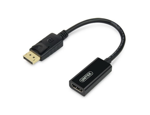 Dây tín hiệu Displayport có đầu giắc dưới 0.5m Y6342BK Unitek (11312)