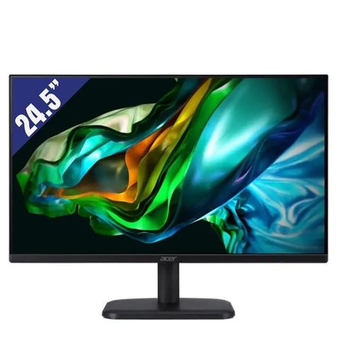 MÀN HÌNH VI TÍNH (LCD) ACER EK251Q G 24.5INCH/1920X1080@120Hz/IPS/VGA/HDMI/L ED/ĐEN(UM.KE1SV.G01)