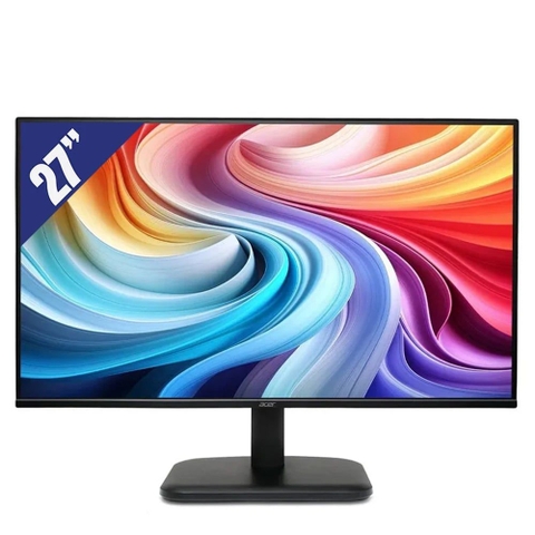 MÀN HÌNH VI TÍNH (LCD) ACER KA272K L1 27 INCH/3840x2160@60Hz/IPS/DP/HDMI/SPK/LED /ĐEN(UM.HX2SV.101)