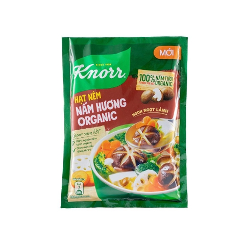 (634) Gói 170g Hạt Nêm Chay Knorr Nấm Hương Organic