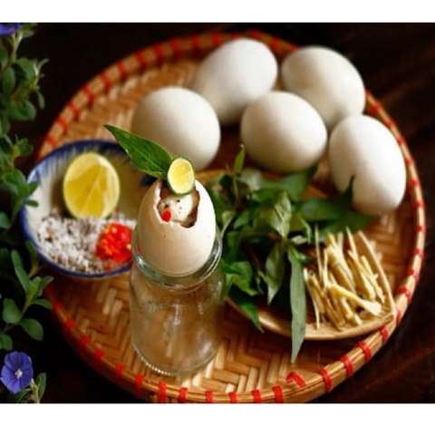 (455) 5 Trứng Vịt Lộn Sống