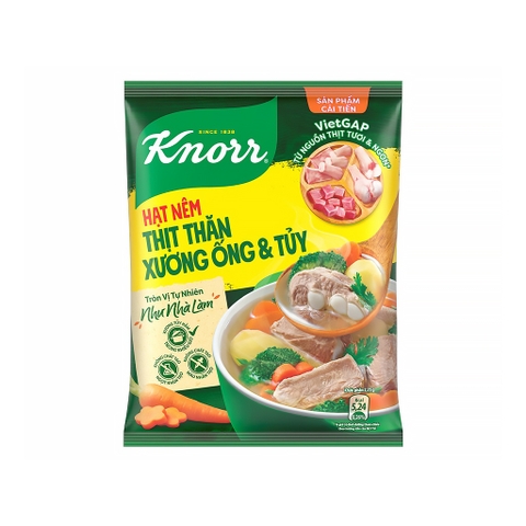 (629) Gói 400g Hạt Nêm Knorr Thịt Thăn, Xương Ống, Tủy